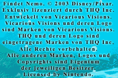 Findet Nemo (Germany) (Beta) demo