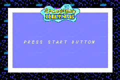 SpongeBob SquarePants - SuperSponge (USA, Europe) (Beta) (2001-03-12) demo