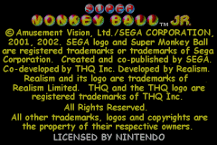Super Monkey Ball Jr. (Europe) (En,Fr,De,Es,It) demo