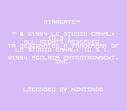 Stargate (Europe) (En,Fr,De) demo